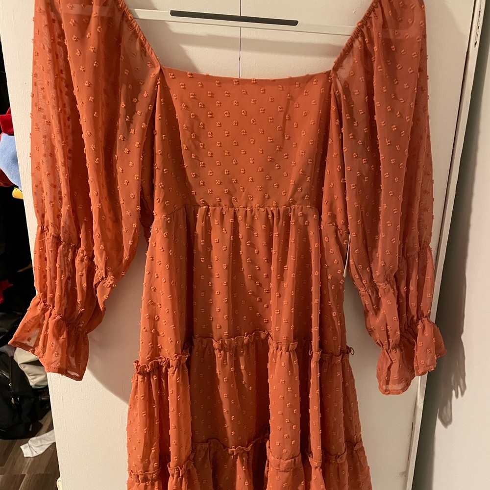 Altard state orange dress